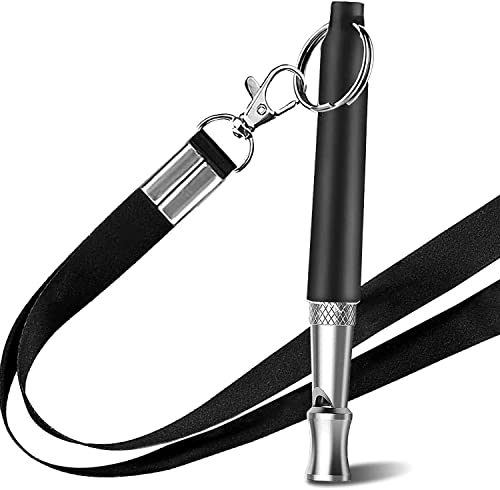 Purrfects Adjustable Dog Whistle for Recall and Training - Pitch Adjustment and Lock System - Stop Barking and Teach Tricks - More Frequencies for Better Results