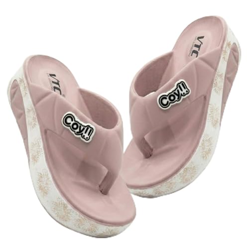 Image of VTC-Girls' EVA Sole Flip-Flop Slipper, Soft Cushioned Footbed, Ultra-Light, Slip-On, Casual Wear