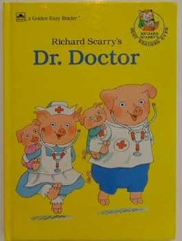 Hardcover Richard Scarry's Dr. Doctor (Easy Readers) Book