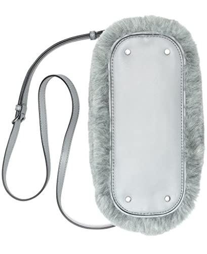 Calvin Klein Leilani Micro Pebble Top Handle Crossbody, Dark Gray Mix2