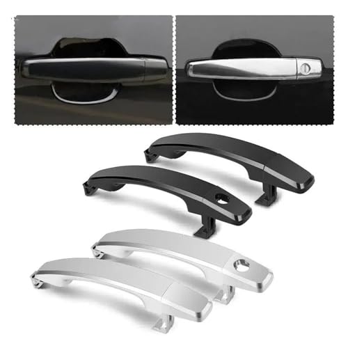 Poignée porte extérieure Holden Captiva argent avant gauche droite accessoires auto - 3