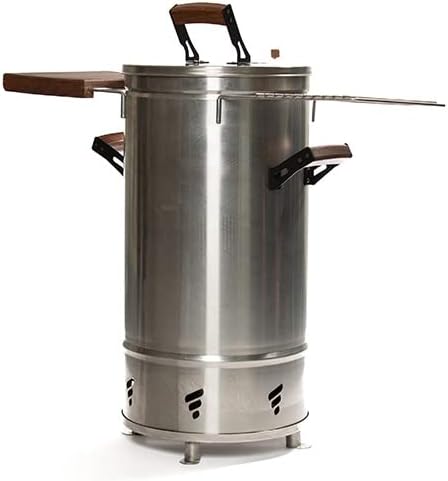 Miniatura 4 de Asador y ahumador en barril - Flame Barrel - Montaña L