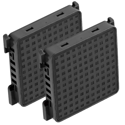 Lot de 2 Filtres à Charbon Actif pour Réfrigérateur Liebherr, Filtre de Remplacement Purification d’air fiable pour Réfrigérateurs Liebherr FreshAir & BioFresh 7440021-00 9096989 9882460 988246000