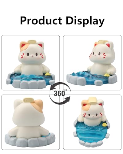 Support de téléphone en forme de chat mignon, le cadeau de bureau idéal