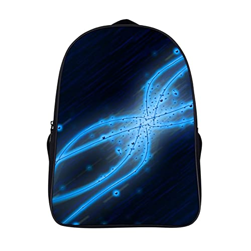 Sac à dos de travail et voyage bleu au style décontracté chic