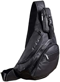 Oxford Sling Bag Crossbody Backpack for Men Women Travel Outdoor School Business Laptop