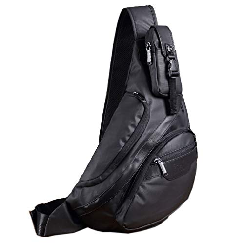 Oxford Sling Bag Crossbody Backpack for Men Women Travel Outdoor School Business Laptop