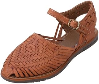 Sandals women Huarache Sandal Colorful Leather Mexican Style Color Shedron 1599 Ankle Strap