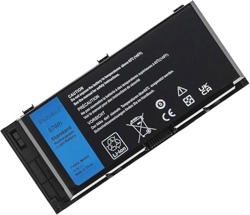 Batterie FV993 Dell Precision M4800 M6800 pour remplacer un bloc usé