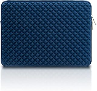 YINHANG 13 Inch Laptop Sleeve Case for 14" MacBook Pro A2442 2021, 13" MacBook Air/Pro M2 M1 Chromebook Notebook, 13.5" Surface Laptop 2/3/4/5, Protective Shockproof Neoprene Computer Cover,Purple