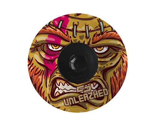 unleazhed AL01 Top Cap |Alu Vorbaukappe | Styling für Dein Mountainbike | Made in Germany Cover