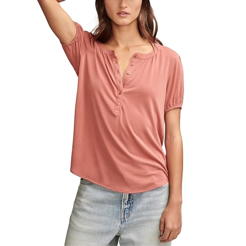 Débardeur pour femme Lucky Brand délavé sandwash en coton fluide