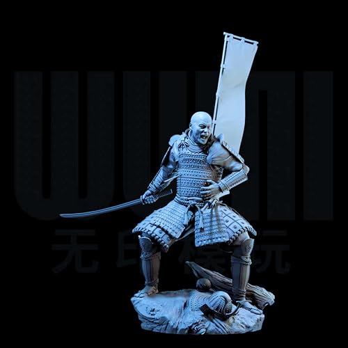 Kit figurine Samouraï japonais 1/24 en résine brute GoodFYouth e7A6Y8