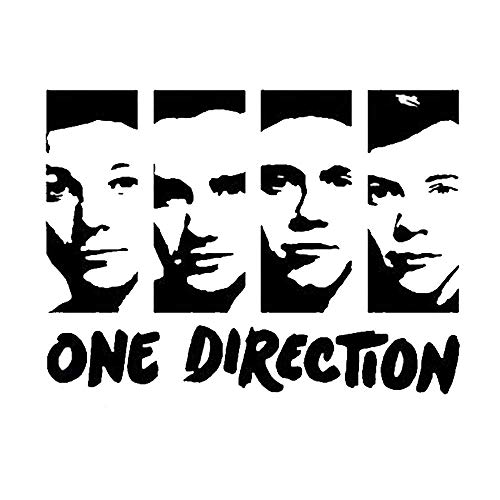 Etiqueta De La Pared One Direction Pvc Famous Band Art Mural De Pared Extraíble Decoración Del Hogar One Direction Portrait Wall 77X57Cm Cover