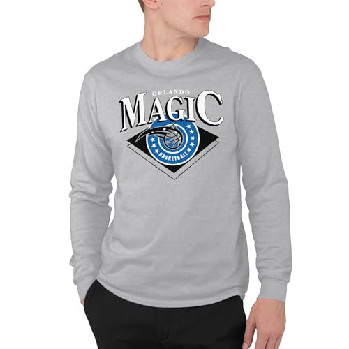 Junk Food NBA - Orlando Magic Court Classic Adult LS T-Shirt