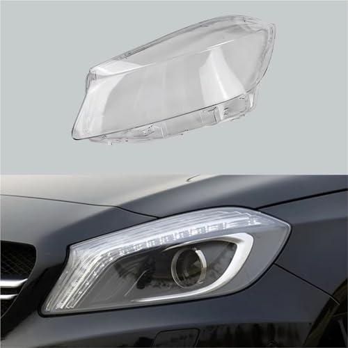 Couvercle phare transparent Benz W176 contre le plastique jauni