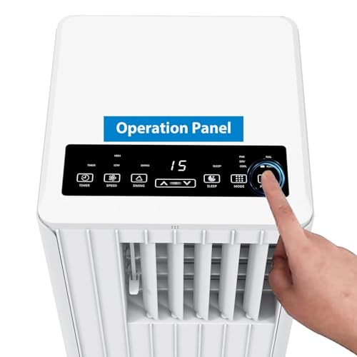Portable Air Conditioner with 8,000 BTU Cooling Power – 3 Modes (Cool, Dehumidify, Fan) for Rooms Up to 350 Sq.Ft, Includes Remote, 24H Timer & Easy-Install Window Kit by Takywep - Image 3