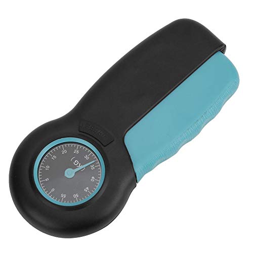 VGEBY Tragbares Handgriff Trainer, Handdynamometer Digitales Handgriff Kraftmessgerät Handtrainer Fingertrainer Handgelenkstärkungsmittel Heimübung(Blau)