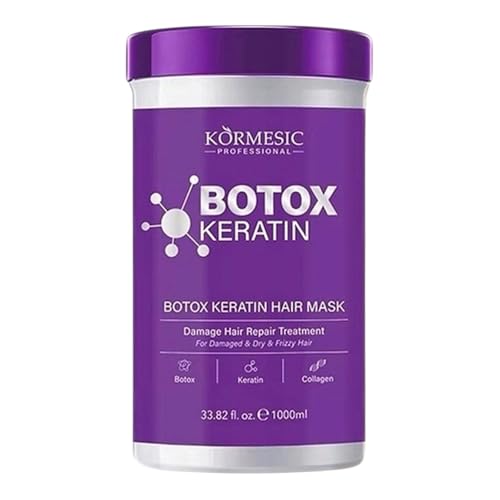Image of Kormesic Keratin Hair Mask, with Collagen, 1000ml