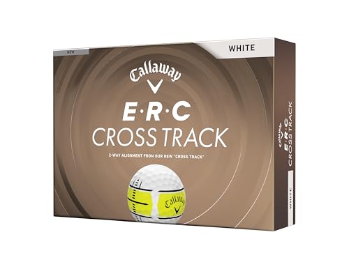キャロウェイ E・R・C CROSS TRACK ボール [ホワイト]