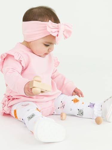 Image of RuffleButts Baby /Toddler Girls Footless Ruffled Tights