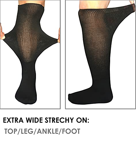 CIRZUEX 2 Pairs Walking Boot Socks Air Cam Walker Brace Fracture Boot Orthopedics Socks Cast Boot Replacement Sock Liner