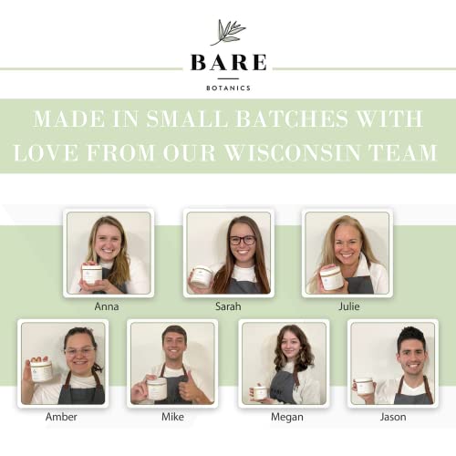 24Oz Lavender Tea Tree Sweet Almond Oil By Bare Botanics | Sweet Almond Oil For Skin & Hair | Natural Body Oil For Women & Men | Body & Face Massage Oil | 100% Pure Sweet Almond Oil Mixed With Lavender Essential Oil #TOP4