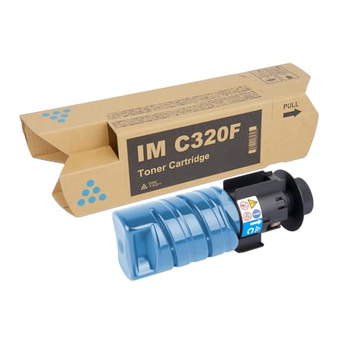 hehua IM C320F kartusze z tonerem kompatybilne z Ricoh IMC320F 842726 842727 842728 842729 kartusze z tonerem do Ricoh IM C320F MC320FW PC375 toner cyjan IM C320F 10 000 stron 1 cyan an