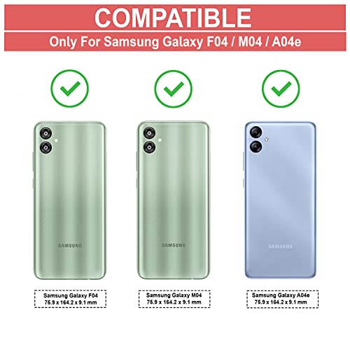 Image of Zapcase Back Case Cover for Samsung Galaxy M04 / A04e | Compatible for Samsung Galaxy M04 / A04e Back Cover | Clear Case with Camera Protection | (TPU + PC | Matte Black)
