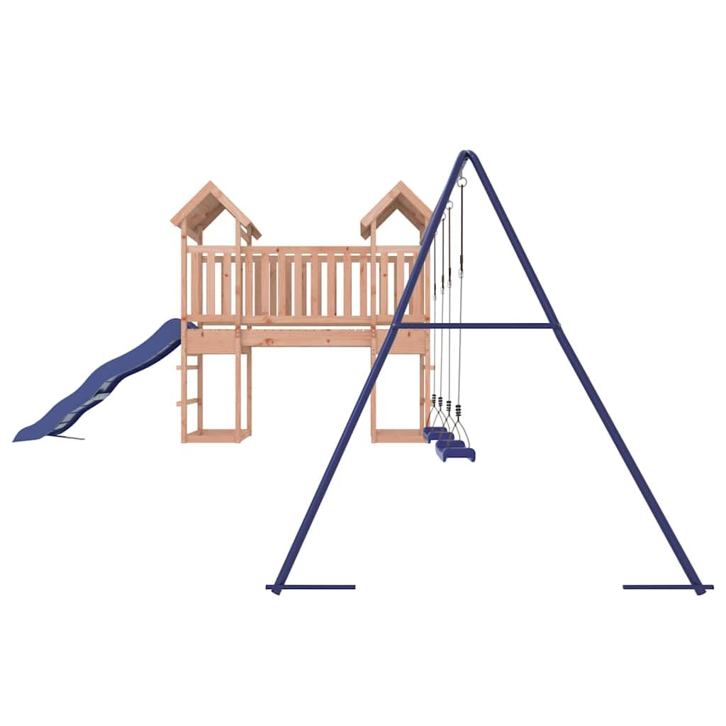Set da Gioco da Esterno in Legno Massello di Douglas,Giochi e giocattoli,Attrezzatura gioco per esterni,Set altalena e set di gioco-3155826