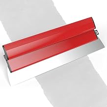 16-Inch Drywall Skimming Blade - Smooth Finish, Precision 0.5mm European Stainless Steel Blade Replaceable, Ergonomic Comfort Grip, Drywall Skimming Blade Tool for Drywall/Wallboard