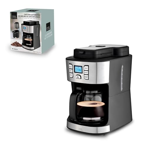 Recopilación de Sams Club Cafeteras los más solicitados. 42 CASA LITUS Cafetera con Molino Integrado Automática Programable para 2–12 Tazas, Máquina para Café en Grano o Molido, Molienda Ajustable, Mantiene el Calor hasta 4 Horas,...
