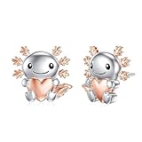 Inspiration des boucles d'oreilles axolotl : les salamandres ont une vitalité inébranlable et symbolisent la force de la vie et de la renaissance. Portez ces jolies boucles d'oreilles salamandre avec votre belle tenue et ajoutez une touche spéciale à votre charme.
