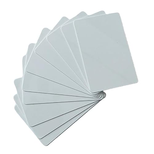 Jiewen M1 Classic 1K Cartes à puce RFID 13,56 MHz ISO14443A vierges imprimables, 10 par paquet