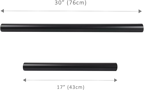 Miniatura 2 de LaRibbons Papel de regalo negro, rollo de papel de regalo de metal mate de color sólido, 17 pulgadas x 40 pies (56.6 pies cuadrados total) papel de