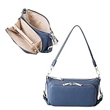 [IMAI BAG since 1977] イマイバッグ QUAY お財布ポーチ 本革 ショルダーバッグ レザーバッグ レディース お財布ポシェット 44460NN ネイビー