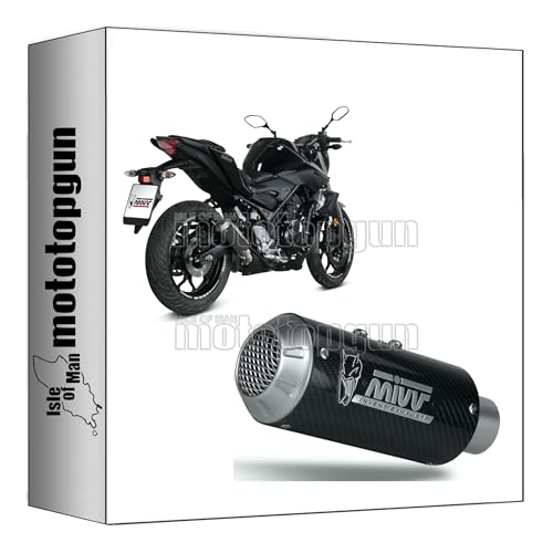 Pot d'échappement racing nocat MK3 carbone Mivv pour Yamaha MT-03 2023-2024