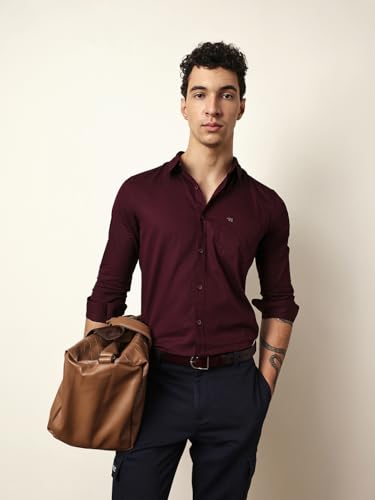 Image of THE BEAR HOUSE Men's Casual Shirt Modern Fit Everyday Wear