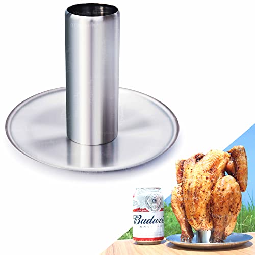 Meykers Beer Can Chicken Stand, Stainless Steel, 1 Pack