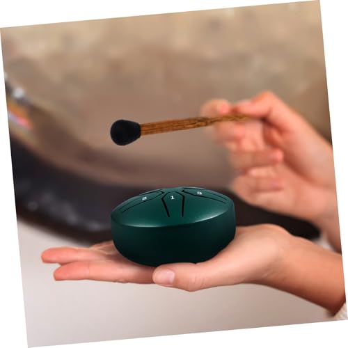 Tambor de lengua de acero portátil YARNOW mini miniatura 7