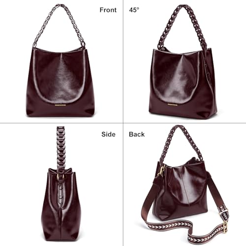 Bolso Hobo para Mujer Cnoles de Cuero miniatura 4