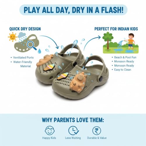 Image of GLJ Clogs for Kid Boy and Girl