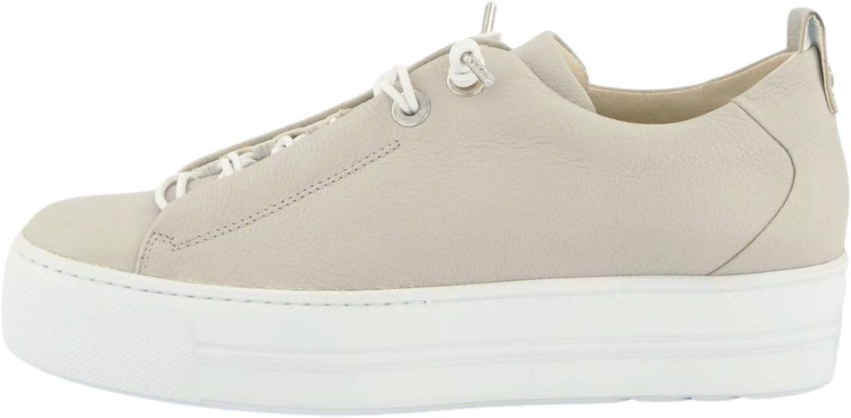 Paul Green Zapatillas 5017-367 Cuero Liso Gris Mujer
