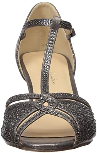 Paradox London Pink womens Seva Pump, Pewter, 10 Wide US | Image 1