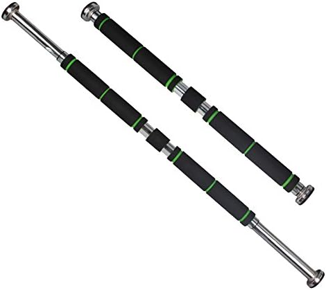 Adjustable 32-51 inches Door way Pull Up Bar Sit Up Horizontal Bar