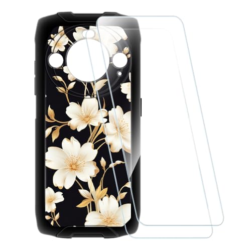 ESACMOT �v�����g�P�[�X + 2�������K���X�t�B���� Blackview BV9300 Pro �Ƃ̌݊�������, �Ռ��z���\�t�g�J�o�[ HD�N���A (���F�̉�)