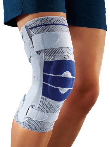 Genouillère Bauerfeind orthopédique haute précision et design transparent haut de gamme