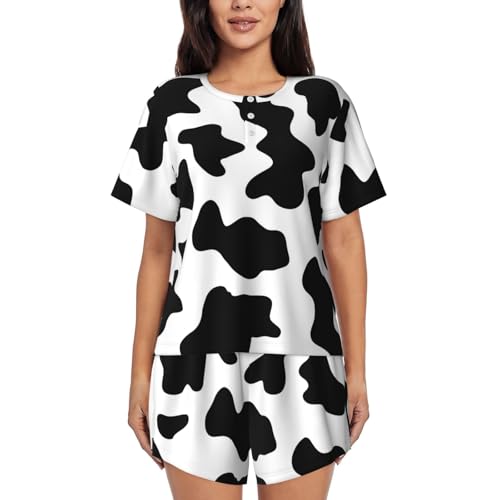 Ensemble pyjama 2 pièces respirant avec poches pratiques et col rond ergonomique