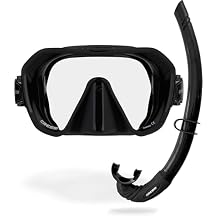 Cressi Mask & Snorkel Combo for Snorkeling- Lightweight and Comfort with High Performance- Z2 & Corsica - Designed in Italy