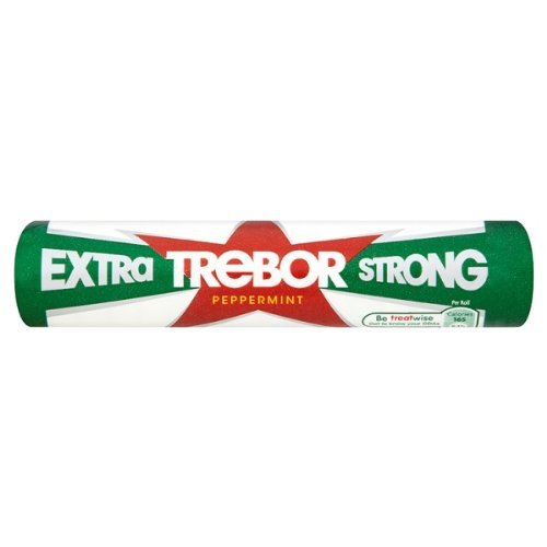 Trebor Extra Fuerte Mentas 48g Rollo x 4